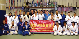 Kawakami counts his jiu-jitsu club mates as family