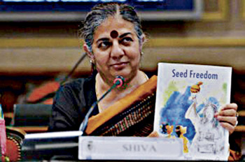 Dr. Vandana Shiva will speak here Jan. 17