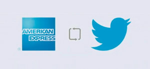 American Express has partnered with Twitter to launch Amex Sync. Photo courtesy American Express