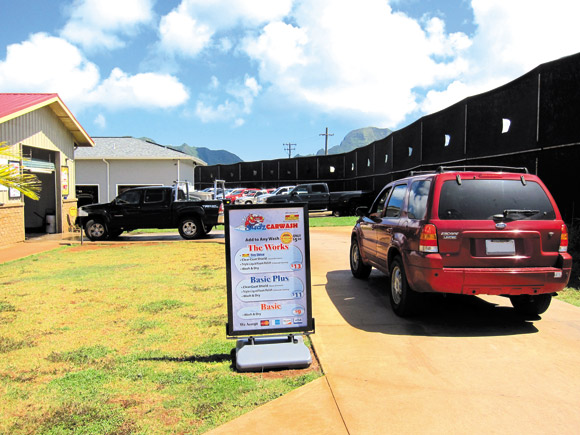 More than 200 cars visit Sudz in Puhi every day | Coco Zickos photos