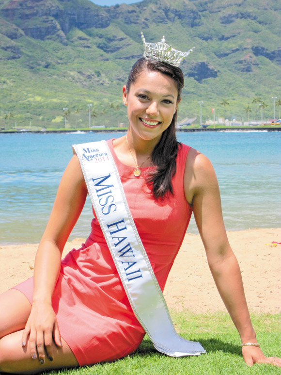 It had been more than four decades since a Kauai titleholder brought the Miss Hawaii crown to the Garden Isle — until Stephanie Steuri did so last month. The Kalaheo resident, who intends to use the scholarship funds she also won to become a veterinarian, next competes for Miss America Sept. 14 | COCO ZICKOS photo 