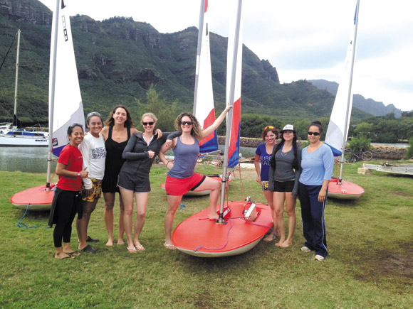 People of all ages can learn to sail through Kauai Sailing Association PHOTOS COURTESY KAUAI SAILING ASSOCIATION