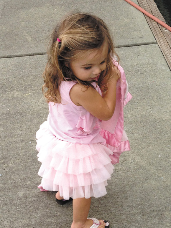 Hana, age 3. Ready for ballet class? If the tutu fits ... Tannya Joaquin photo 