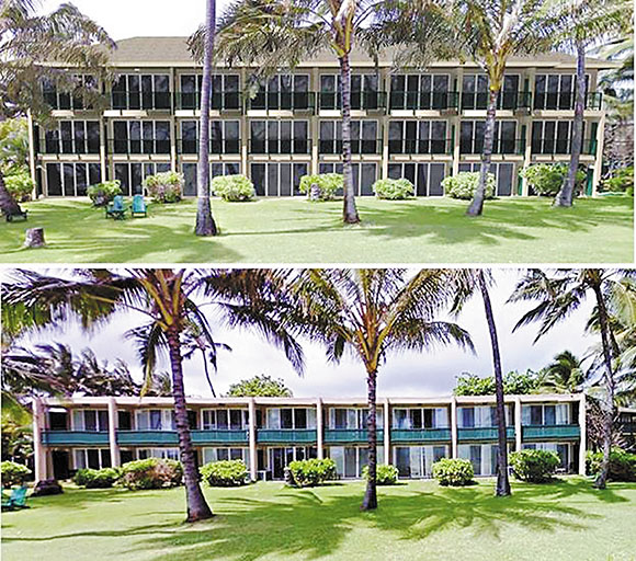 The Hotel Coral Reef is proposing to add another floor to its building that is located on state lease land Photo courtesy Wailua-Kapaa Neighborhood Association