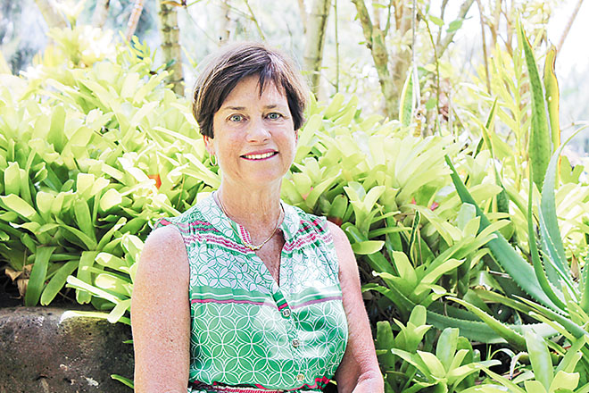Kathy Richardson has served on the board of NTBG for some 20 years. Coco Zickos photo