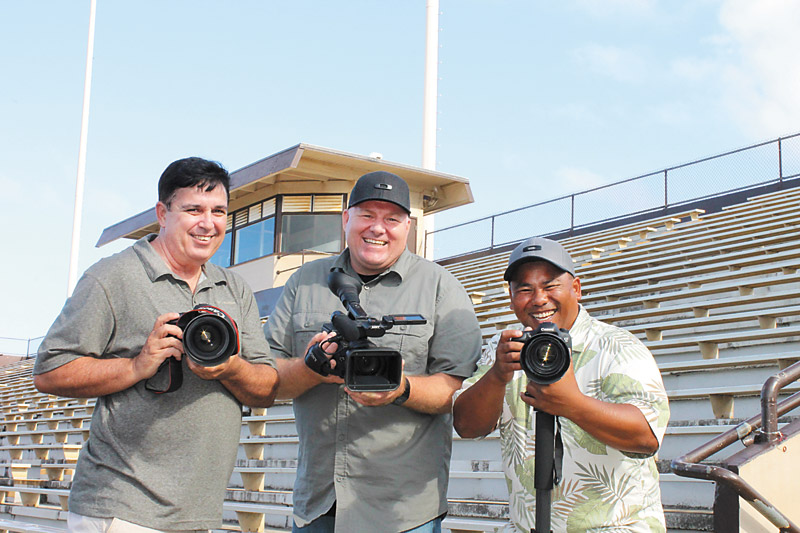 The guys of Hawaii Stream's Kauai Sports love what they do — and it shows. COCO ZICKOS PHOTO 