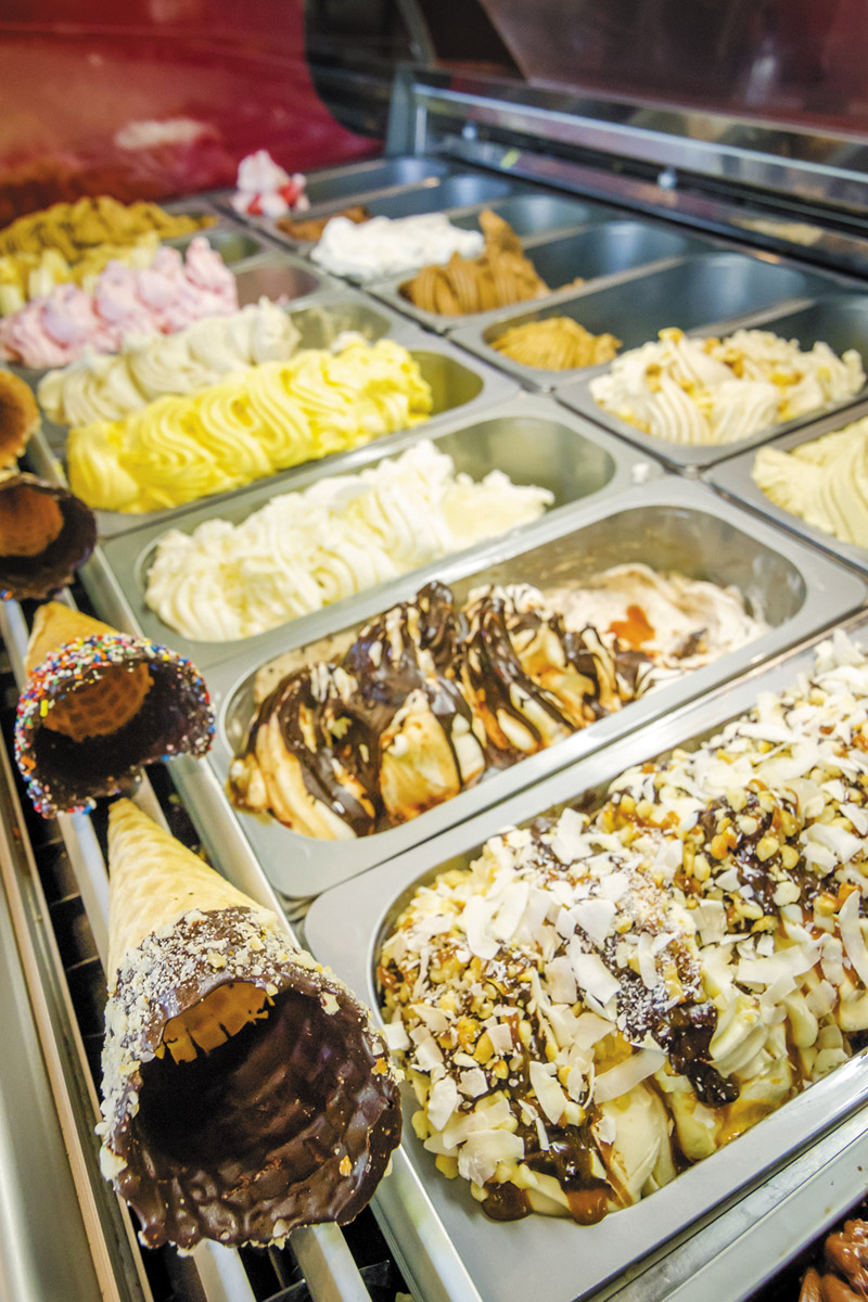 Delicious treats are included on Tasting Kauai tours, with stops at places like Papalani Gelato, which uses many local ingredients in its desserts 