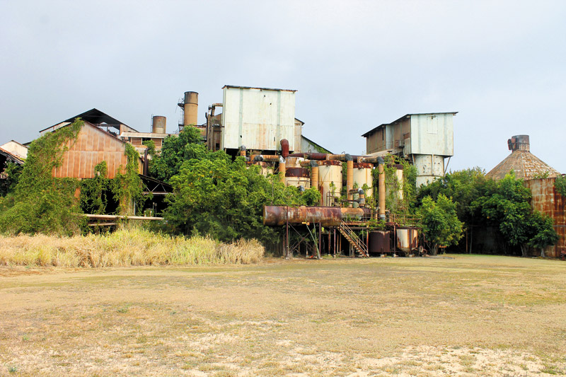 The Old Sugar Mill of Koloa was the state's first large-scale sugar plantation and was where the Old Koloa Sugar Mill Run formerly began and ended COCO ZICKOS PHOTO 