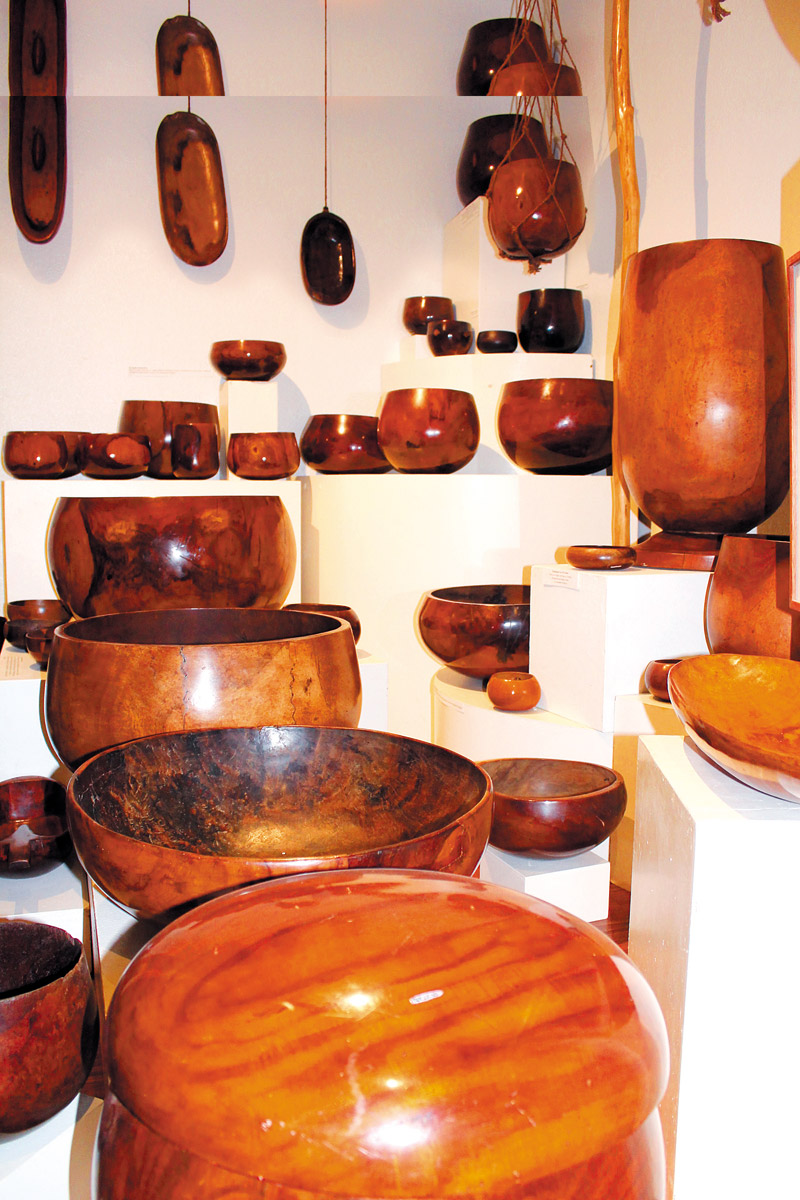 The large collection of umeke (wooden bowls) at Kauai Museum even has the envy of entities as prominent as Bishop Museum 