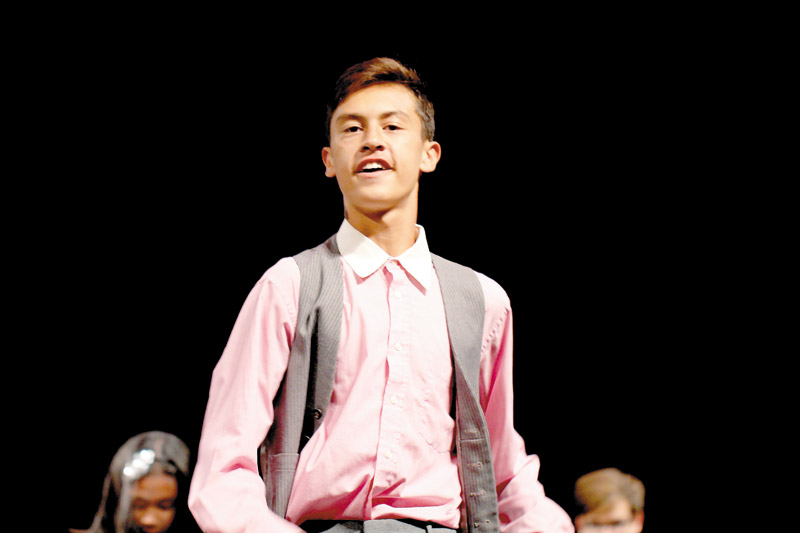 Kane Casillas performing in a musical number from KPAC's production of ‘Nice Work If You Can Get It' 