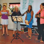 Kate Benzler, Marin, Mary Moss and Iris Downey