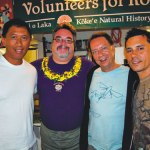 Kenneth Makuakane, Keola Donaghy, Puakea Nogelmeier and Cody Pueo Pata