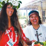 Culinary raw chefs Tricia Mo'orea of Ha'ena and Kimi Sadoyama of Kapa'a