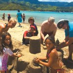 The Hanalei Bay Castle took three Hanalei families