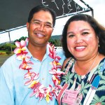 Jimmy Tokioka and Monica Kaauwai