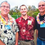 J Robertson of Children's Justice Center and Mike and Mark Hubbard