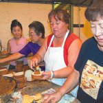 Irene Shimaoka, Toshie Matsunaga, Melanie Kalauawa and Joan Kunimura