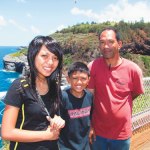 Leilani, Kaimana and Todd Gonsalves