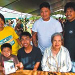(front) Derek Catiggay, Ryland Balbin and Jovencia Catiggay (back) Angelo Catiggay, Rocky Maniago and Rey Agcaoili