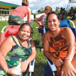 Kalena Poland and Lorilani Keohokalole-Torio
