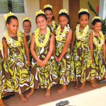 Mahie Sproat Beck, Ililani L‘Hote, Alani Viets, Aliana Ho, Lehua Andersson, Kanani Segismundo, Anjelika Catiggay, Nohi Perry and La‘akea Castelo