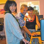 Naomi Sakamoto, Eugene Jimenez and Nadine Nakamura