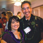 County Council members Lani Kawahara and Dickie Chang