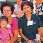 Victoria Le (child), Veronica Christian and Flo Abrams