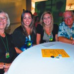 Nancy Burton, Lisa and Shannon Wilson and John Burton