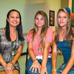 Victoria Rivera, Taetra Christenson and Sunny Ohlen