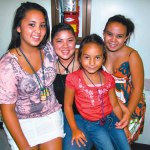 Haunani Kelekoma, Tia Bonachita, Tia Low and Rhandie Fernandez