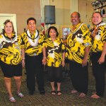 Jodi Omo, Wilbert Tai Hook, Iwa Dawbarn, Kahanu Smith and Maka Herrod