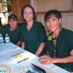 Tracy Pimental, Betty Nakamoto and Val Kaneshiro
