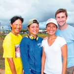 Kale, Kanoe and Randi Aranaga and Troy Keipper