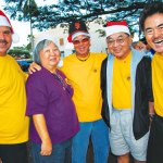 East Side Lions: Kelvin Moniz, Elaine Saiki, Steve Fujii, Roy Nishida and Wayne Mukai