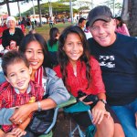 Cody, Atcharaphan, April and Jim Barnes