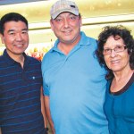 Robert Kanno, Barney Blankenship and Jill Lima