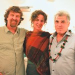 Stephen Connela, Gretchen Seaver and Tom Lieber