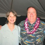 Rayne Regush and Councilman Tim Bynum