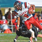 Arjay Honorato (4) gained 32 yards on five carries