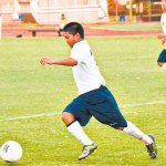 Bryson Tacata advances the ball