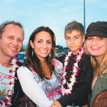 Jason Blake, Lisa LaForte, Kaden Bandsma and Robin Reisinger