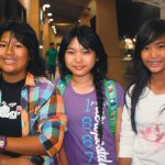 Micah Abalos, Taylor Pacol and Briana Juan