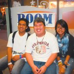 AJ Martinez, Ryan Mangayayam and Abby Molina