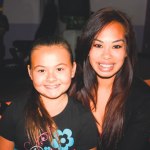 Taylor Medeiros and Christy Daligdig