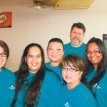 Jessi Callejo, Shelli Ornellas, Mari Yamamoto, Carrie Periera, Kevin Murphy and Kristine Ortal