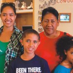 Hatsuko Niau-Kanahele, Silas Kanahele, Kanani Beniamina and Keola Kamauoha