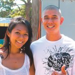 Brittney Ishibashi and Alfred Farias