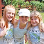 Halli Mueller, Malia Searby and Bianca Wilson