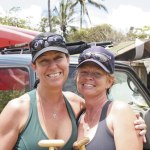 Lisa Mackenzie and Christie Nagao